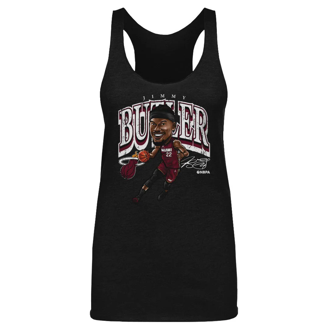 Jimmy Butler Miami Heat Cartoon WHT sold by 500 Level product image thumbnail 3