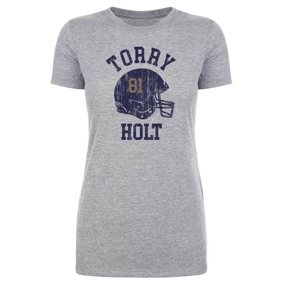 Torry Holt St. Louis Helmet Font sold by 500 Level
