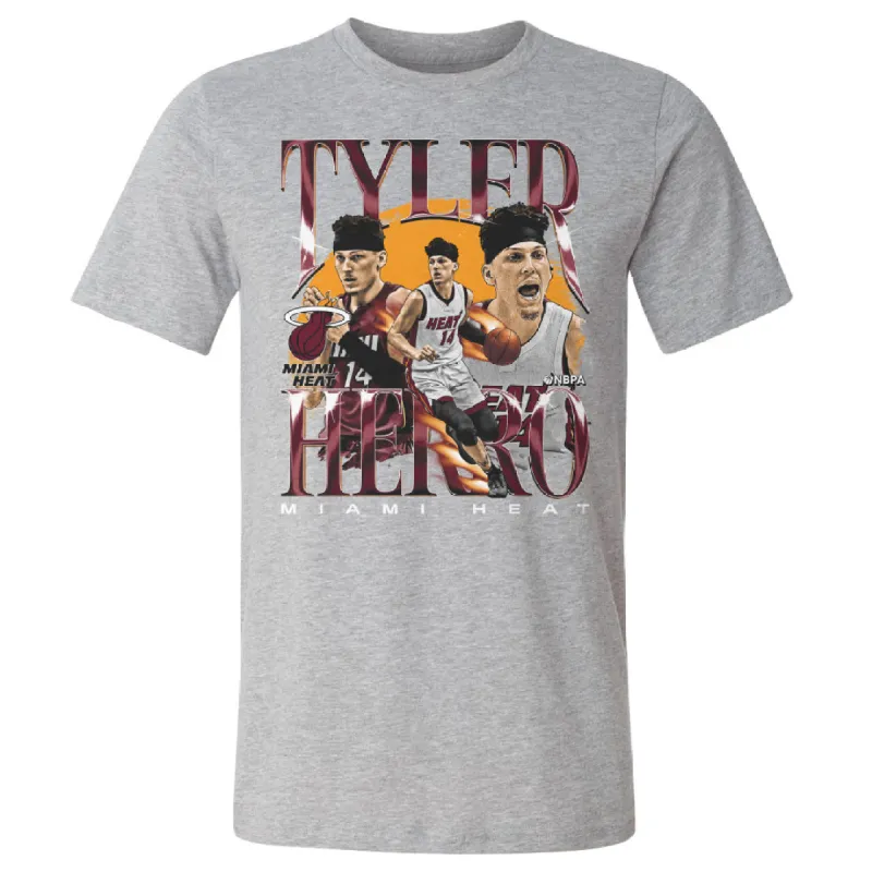 Tyler Herro Miami Heat Vintage WHT sold by 500 Level