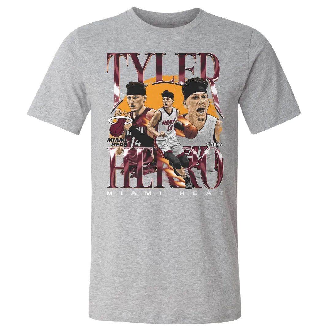 Tyler Herro Miami Heat Vintage WHT sold by 500 Level