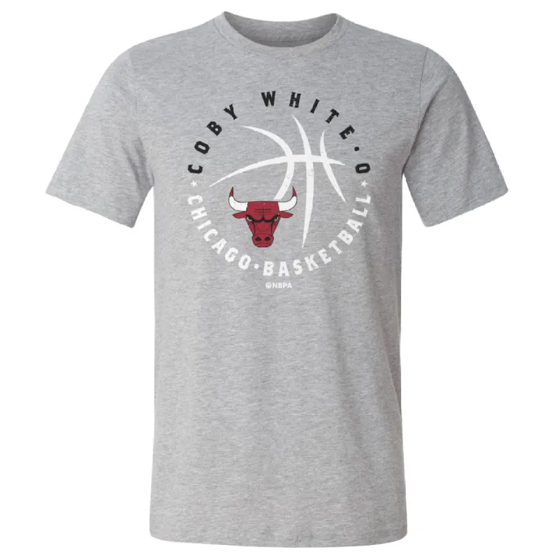 Coby White Chicago Bulls Player Ball WHT sold by 500 Level