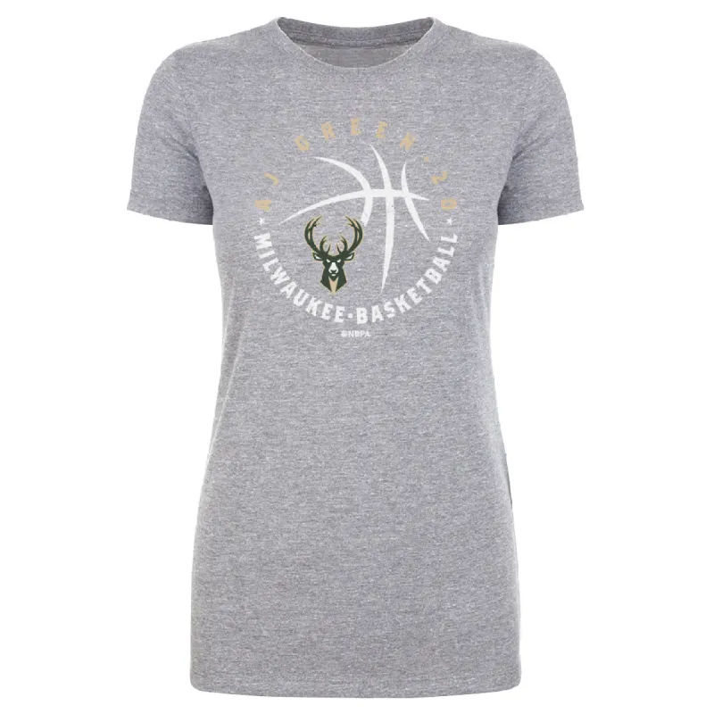 AJ Green Milwaukee Bucks Player Ball WHT sold by 500 Level