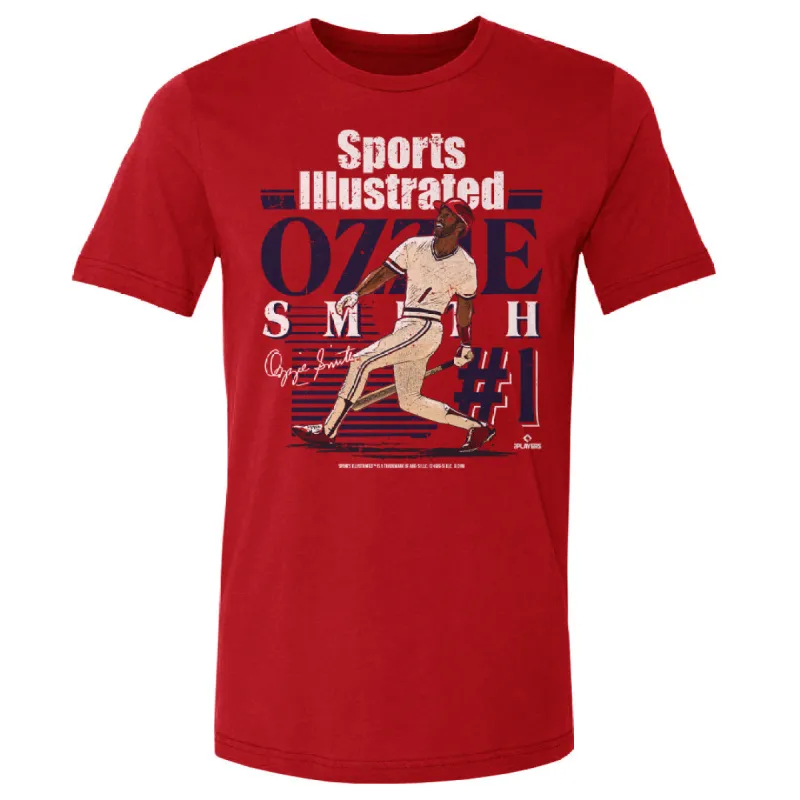 Ozzie Smith Sports Illustrated & St. Louis Player Name WHT sold by 500 Level