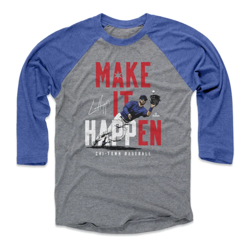Ian Happ Chicago C Make It Happen WHT sold by 500 Level
