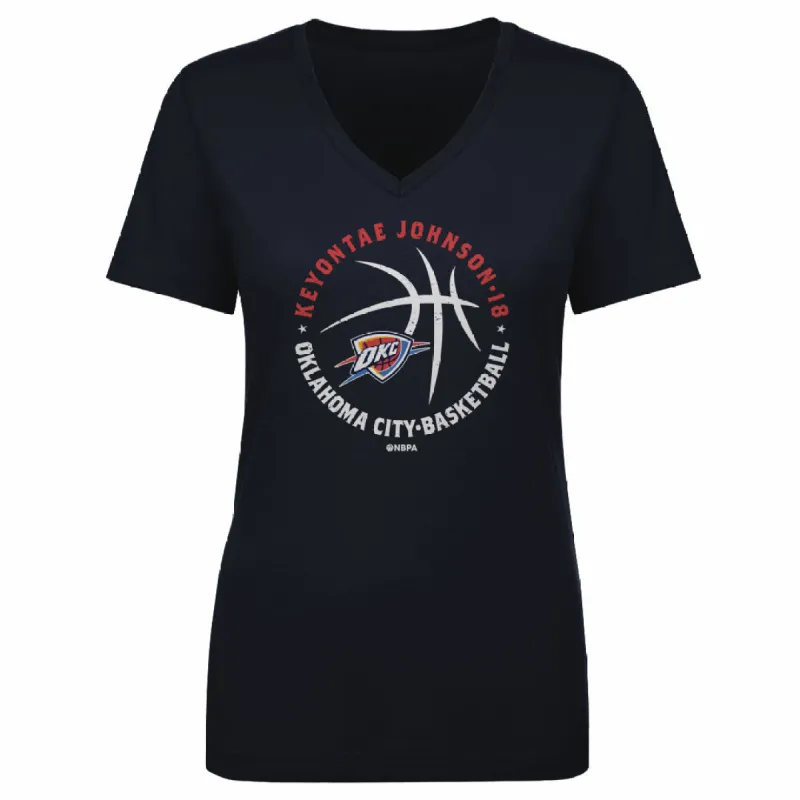 Keyontae Johnson Oklahoma City Thunder Player Ball WHT sold by 500 Level