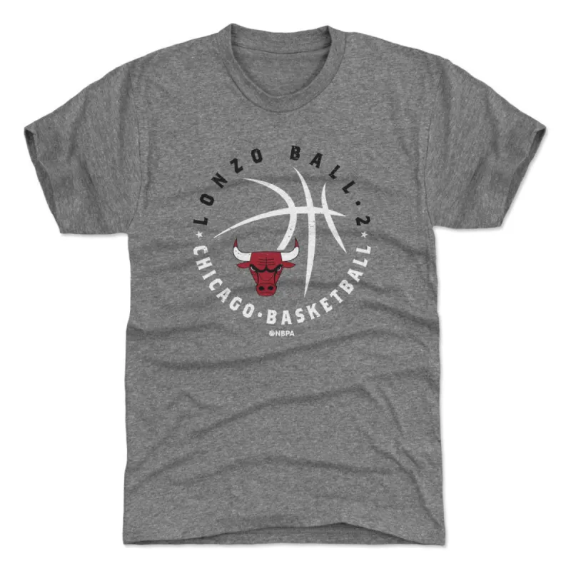 Lonzo Ball Chicago Bulls Player Ball WHT sold by 500 Level
