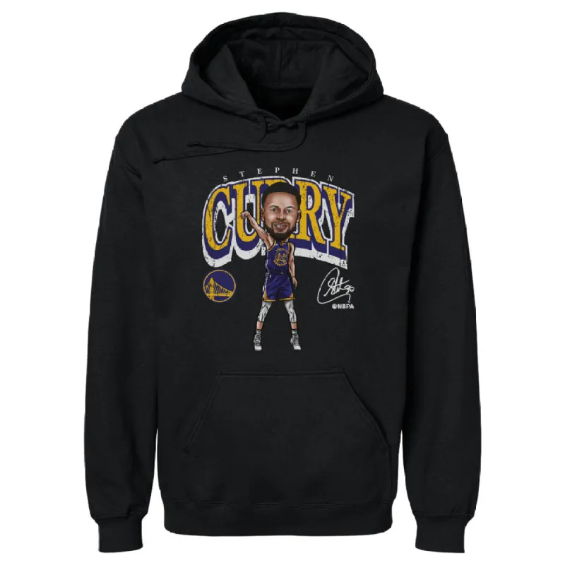 Steph Curry Golden State Warriors Cartoon WHT sold by 500 Level