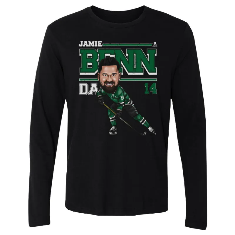 Jamie Benn Dallas Cartoon WHT sold by 500 Level