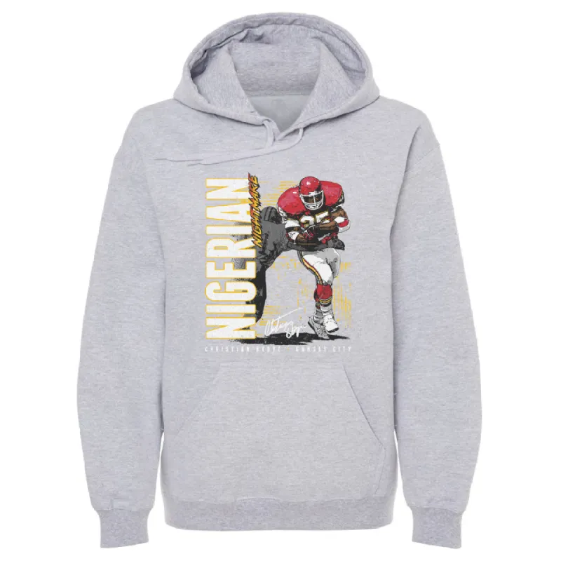 Christian Okoye Kansas City Vertical WHT sold by 500 Level