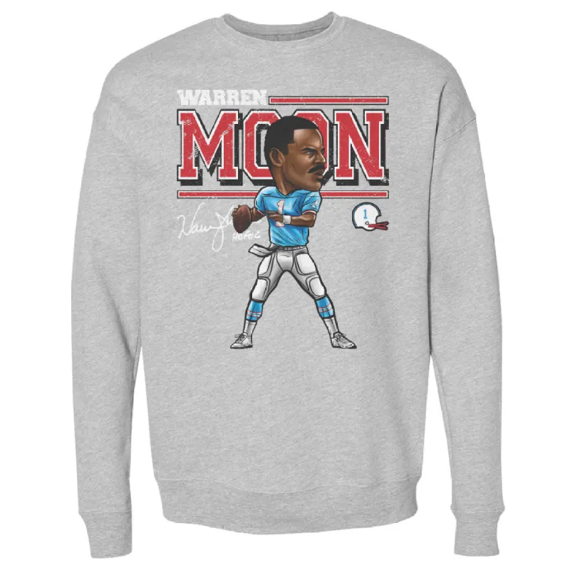 Warren Moon Houston Cartoon WHT sold by 500 Level