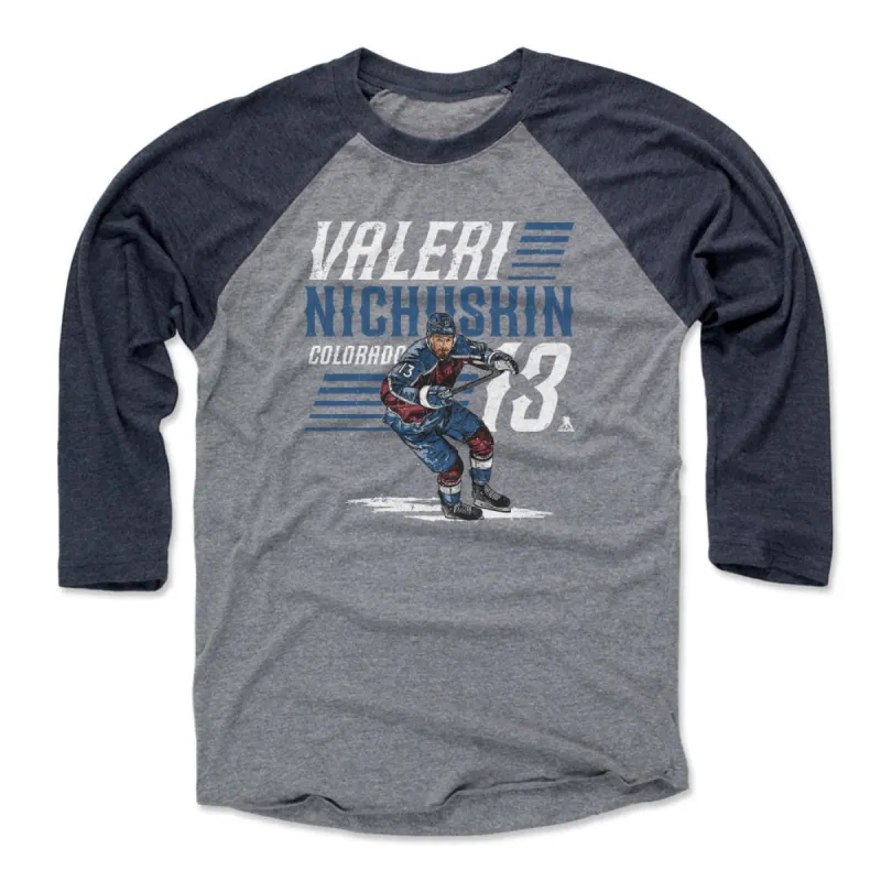Valeri Nichushkin Colorado Player Name WHT made by 500 Level