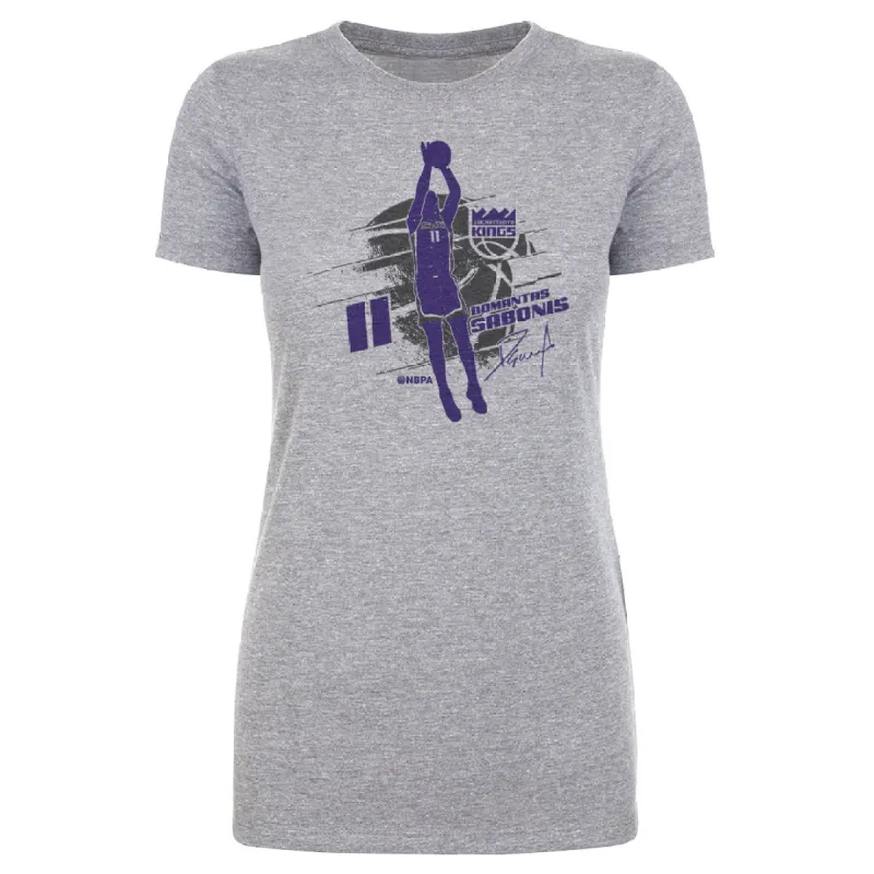 Domantas Sabonis Sacramento Kings Silhouette sold by 500 Level