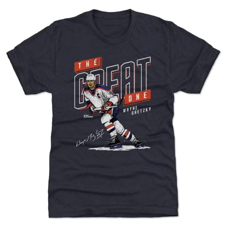 Wayne Gretzky Edmonton The Great One WHT sold by 500 Level