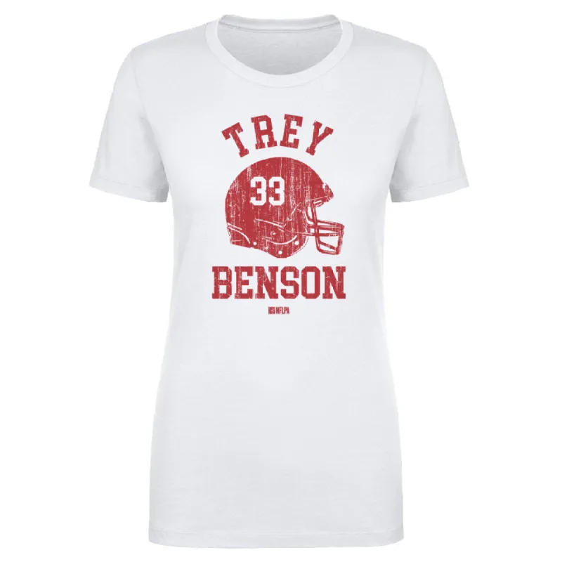 Trey Benson Arizona Helmet Font sold by 500 Level