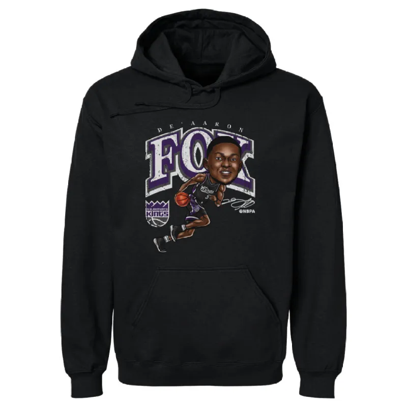 De'Aaron Fox Sacramento Kings Cartoon WHT sold by 500 Level