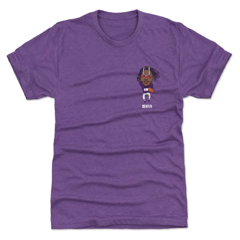 Justin Jefferson Minnesota Toon Pocket WHT sold by 500 Level