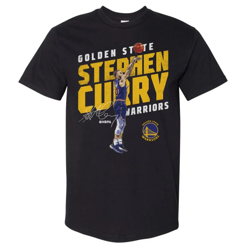 Steph Curry Golden State Warriors Slant WHT sold by 500 Level