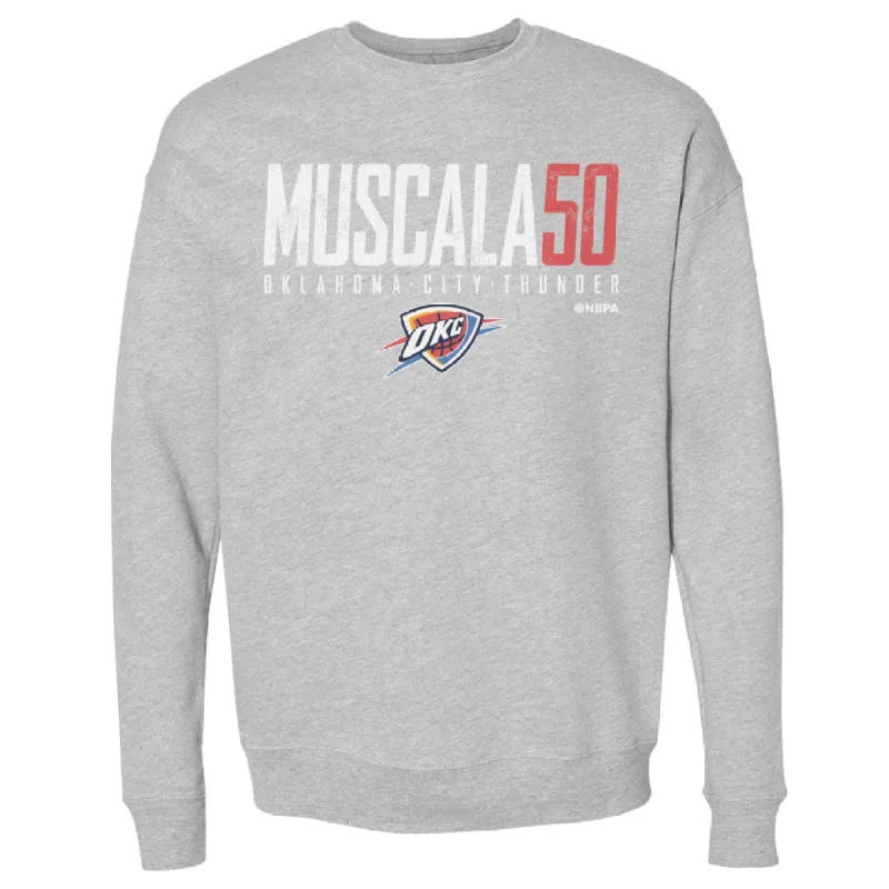 Mike Muscala Oklahoma City Thunder Elite WHT made by 500 Level