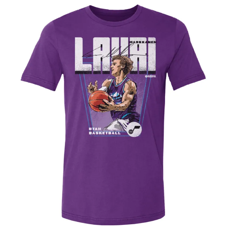 Lauri Markkanen Utah Jazz Premiere WHT sold by 500 Level