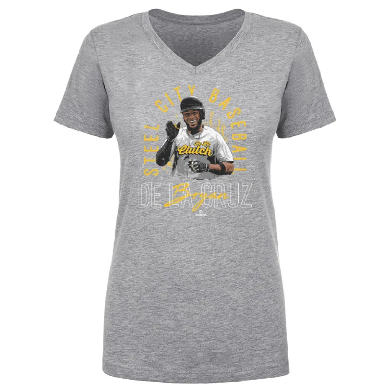 Bryan De La Cruz Pittsburgh Steel City WHT sold by 500 Level