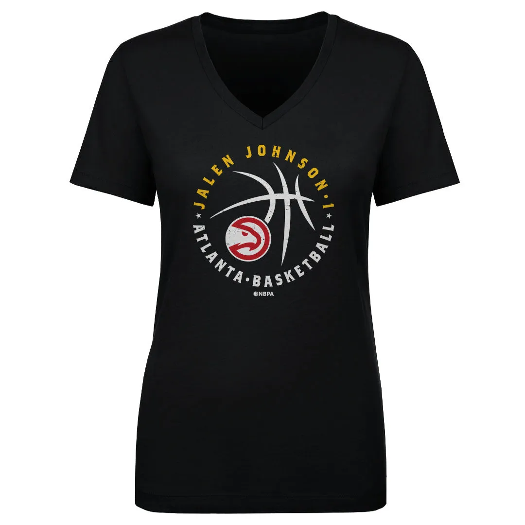 Jalen Johnson Atlanta Hawks Player Ball WHT sold by 500 Level product image thumbnail 3