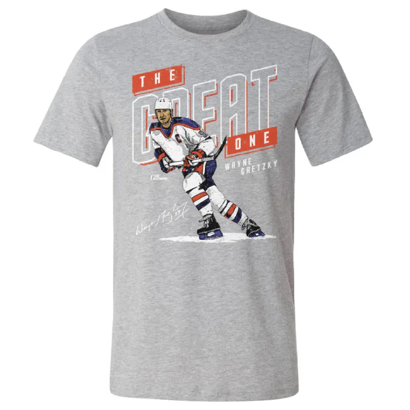 Wayne Gretzky Edmonton The Great One WHT sold by 500 Level
