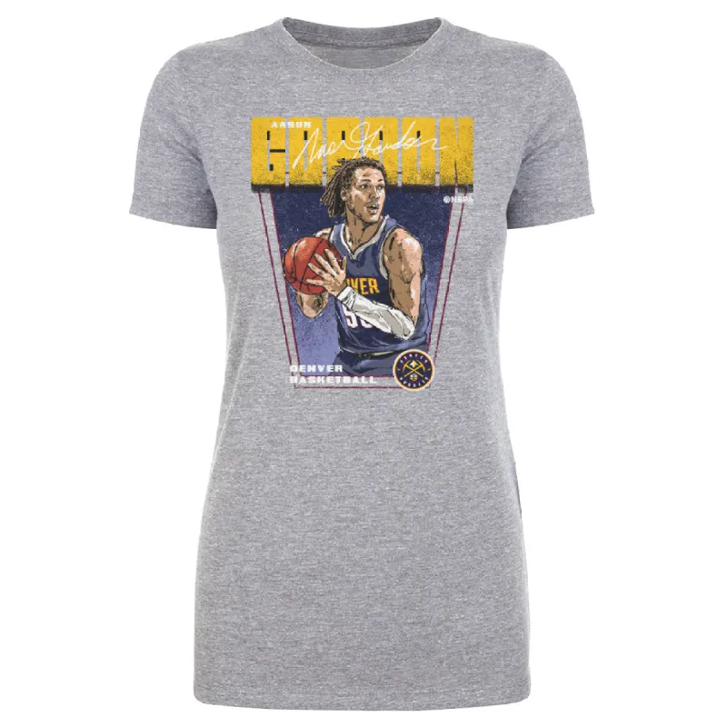 Aaron Gordon Denver Nuggets Premiere WHT sold by 500 Level