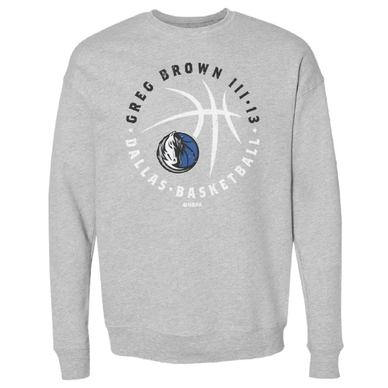 Greg Brown III Dallas Mavericks Player Ball WHT sold by 500 Level