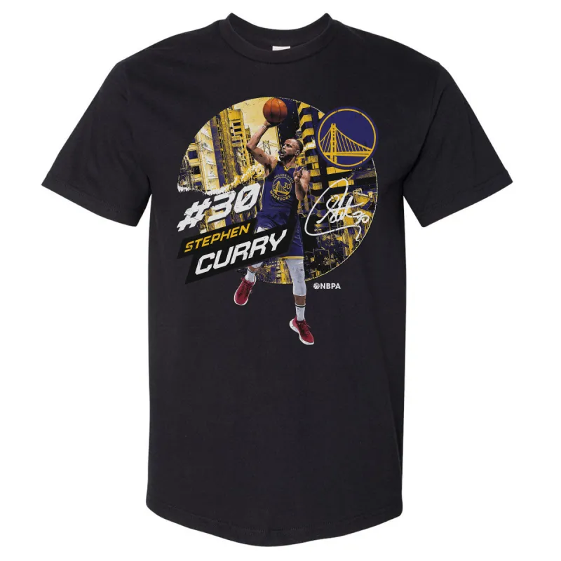 Steph Curry Golden State Warriors City Emblem WHT sold by 500 Level