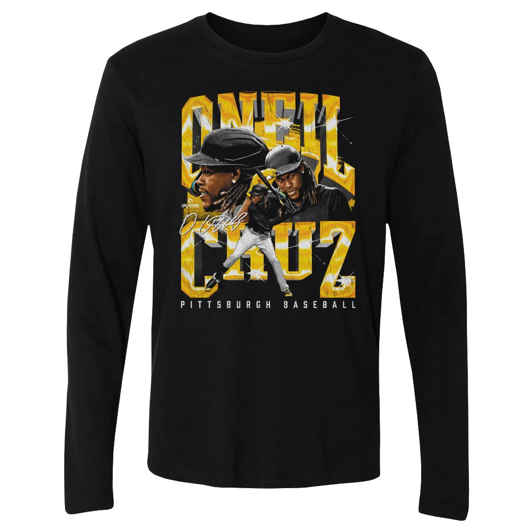 Oneil Cruz Pittsburgh Vintage WHT sold by 500 Level product image thumbnail 2