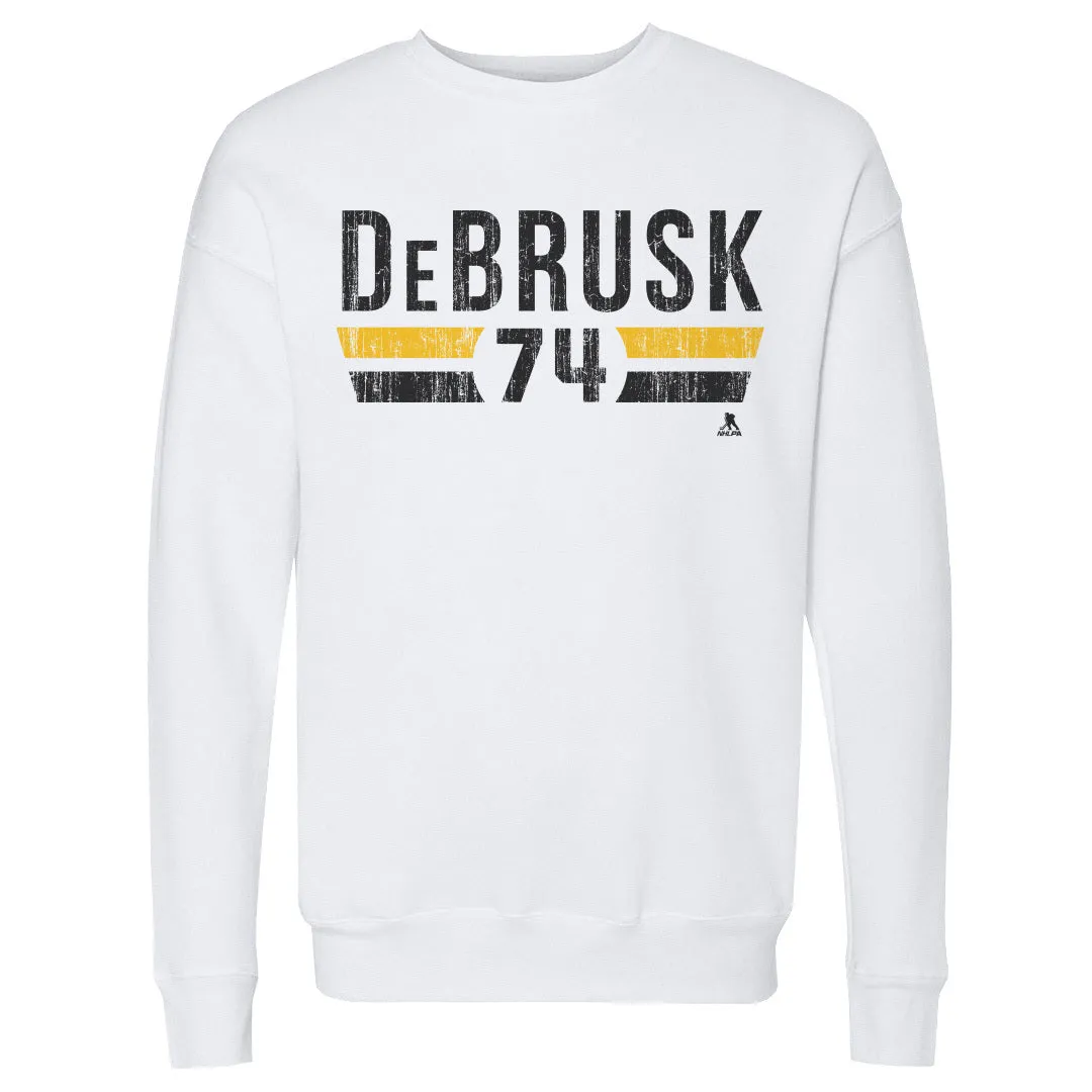 Jake DeBrusk Boston Font sold by 500 Level