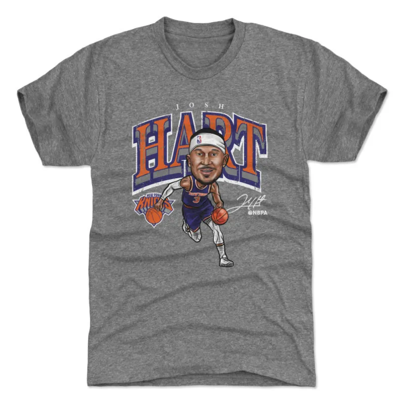 Josh Hart New York Knicks Cartoon WHT sold by 500 Level