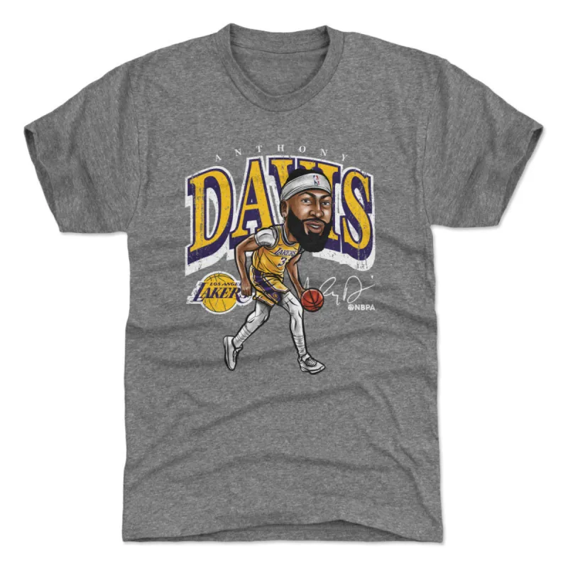 Anthony Davis Los Angeles Lakers Cartoon WHT sold by 500 Level