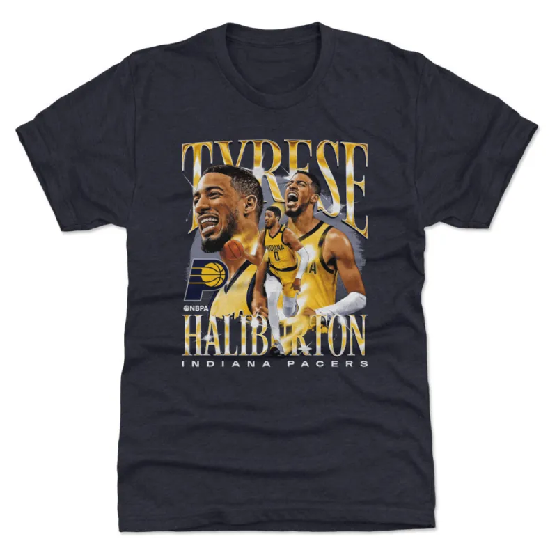 Tyrese Haliburton Indiana Pacers Vintage WHT sold by 500 Level