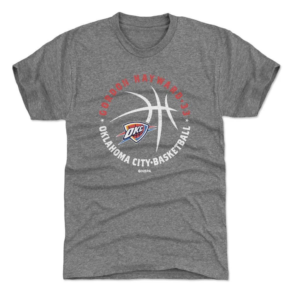 Gordon Hayward Oklahoma City Thunder Player Ball WHT sold by 500 Level product image thumbnail 2