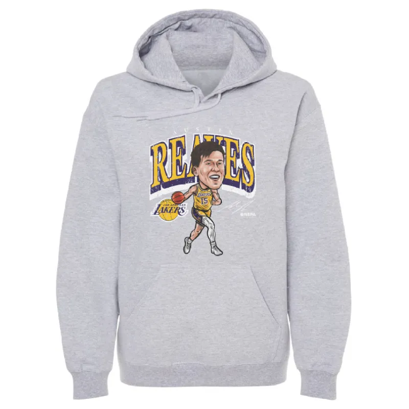 Austin Reaves Los Angeles Lakers Cartoon WHT sold by 500 Level
