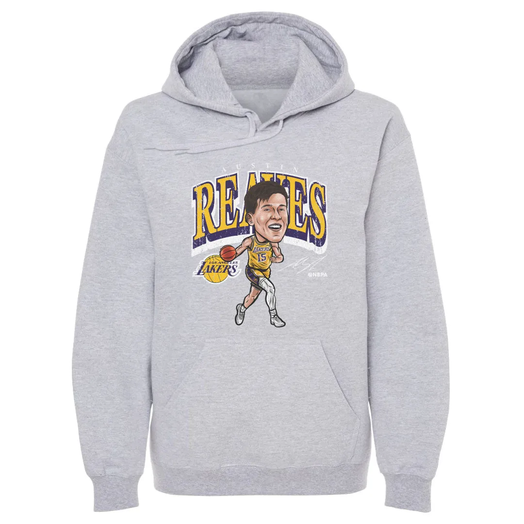 Austin Reaves Los Angeles Lakers Cartoon WHT sold by 500 Level