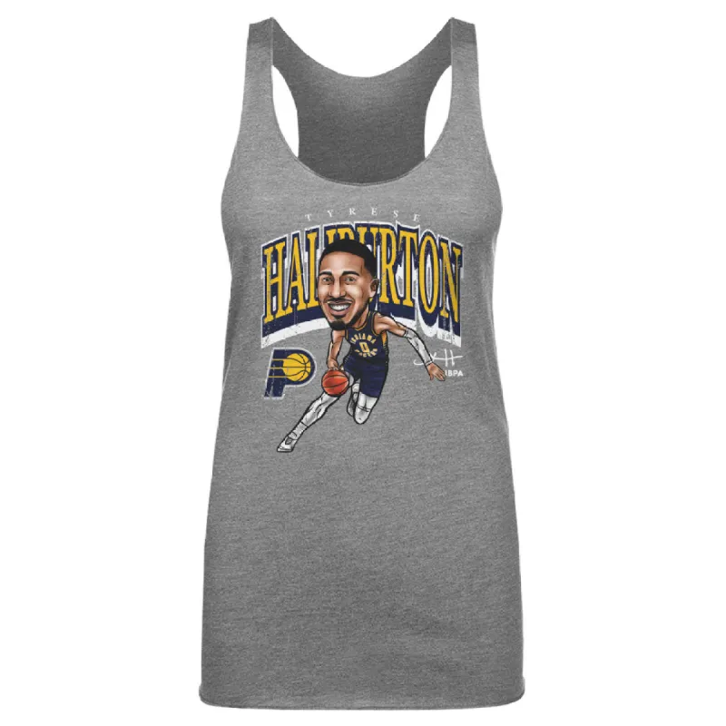 Tyrese Haliburton Indiana Pacers Cartoon WHT sold by 500 Level