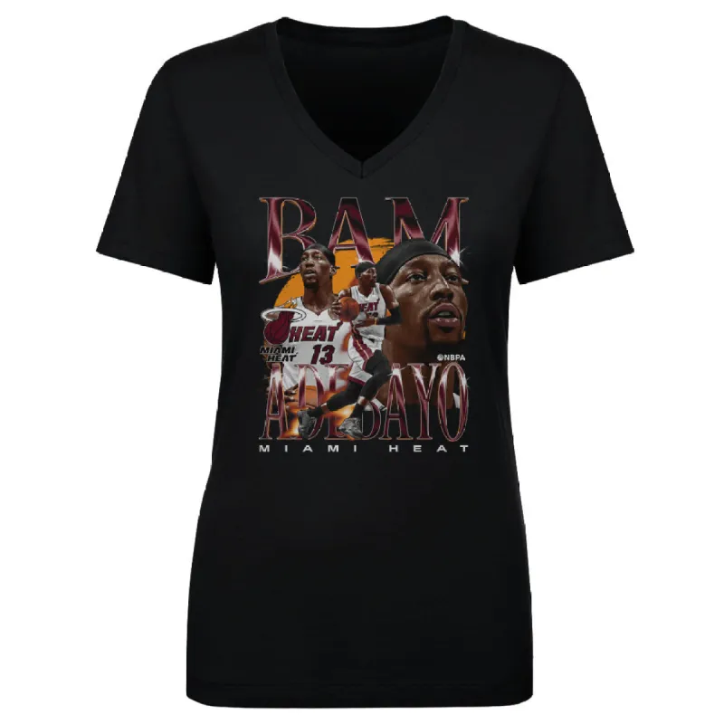 Bam Adebayo Miami Heat Vintage WHT sold by 500 Level