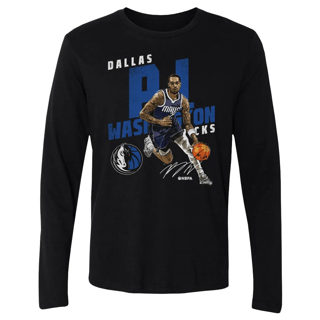 P.J. Washington Dallas Mavericks Slant WHT sold by 500 Level product image thumbnail 2