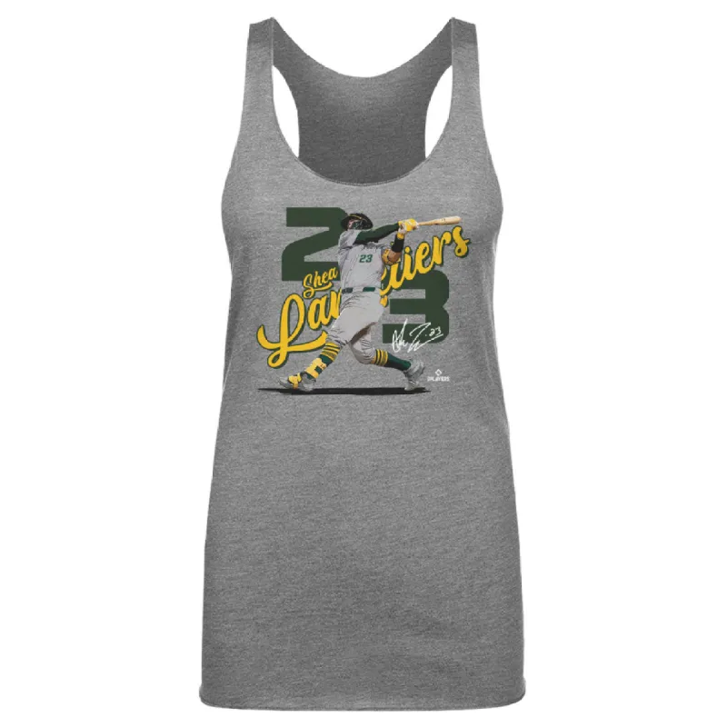 Shea Langeliers Oakland Player Number WHT sold by 500 Level