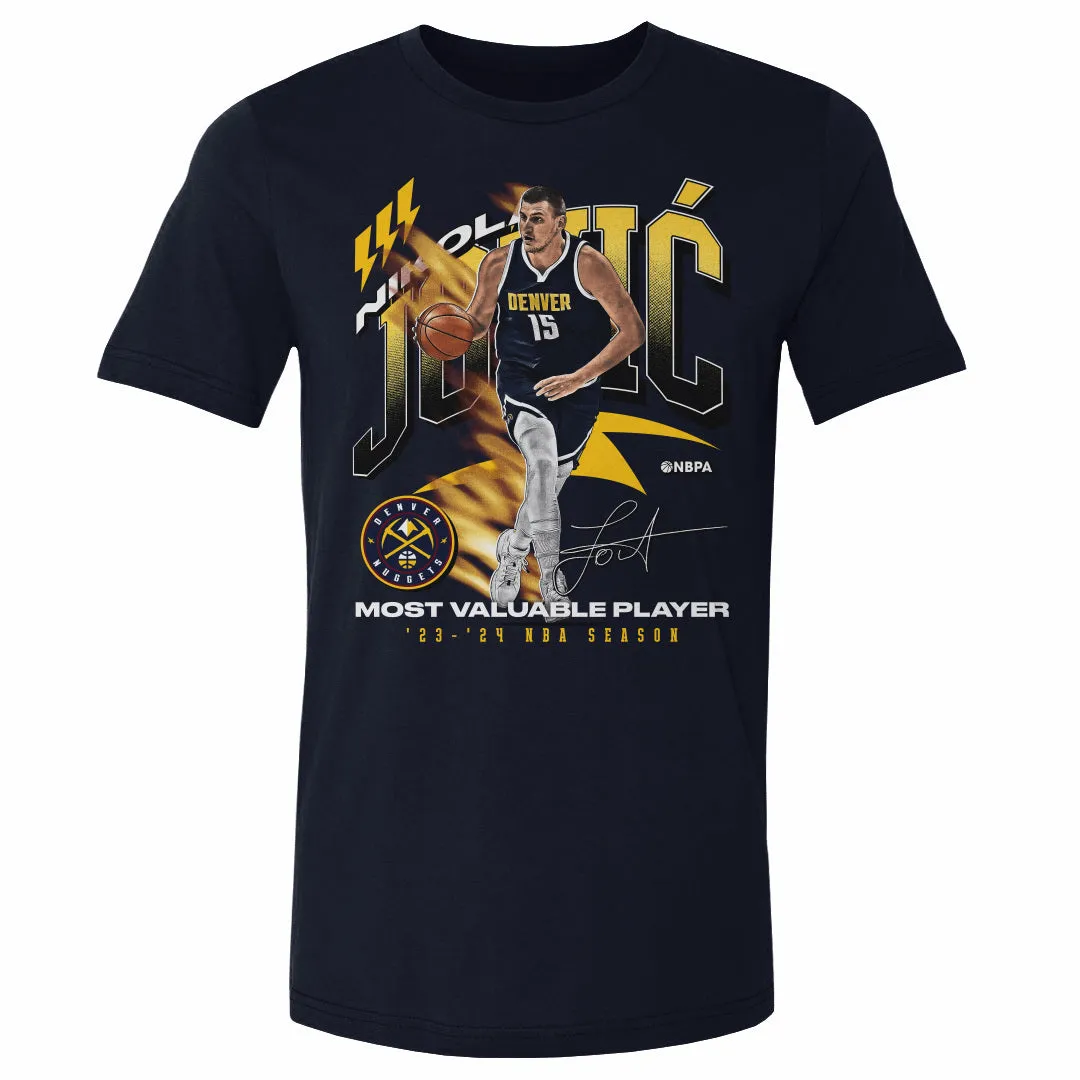 Nikola Jokic Denver Nuggets 2024 NBA MVP Award WHT sold by 500 Level