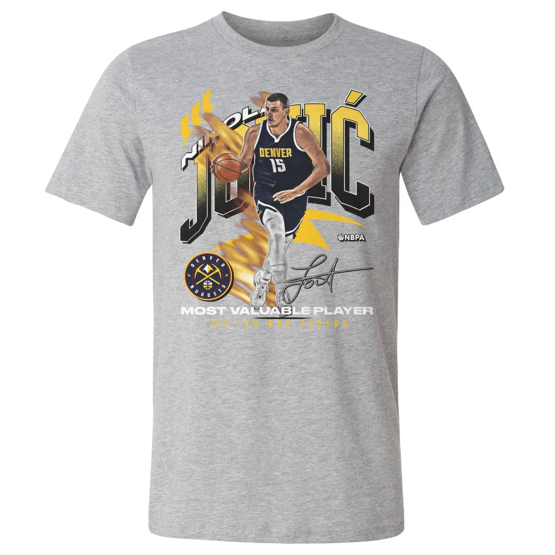 Nikola Jokic Denver Nuggets 2024 NBA MVP Award WHT sold by 500 Level product image thumbnail 2