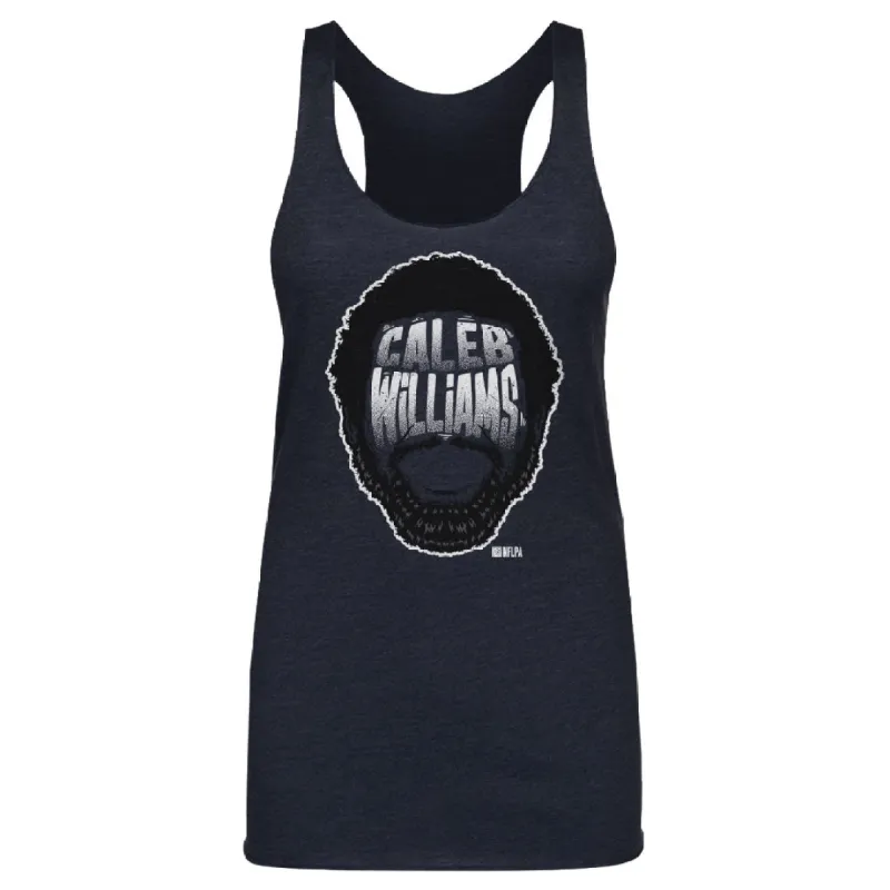 Caleb Williams Chicago Player Silhouette WHT sold by 500 Level