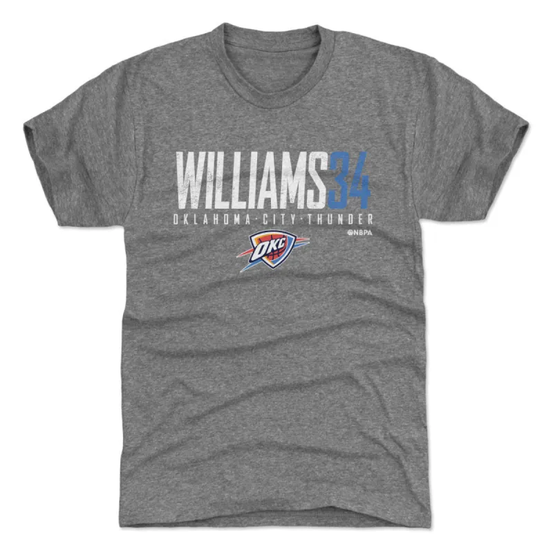 Kenrich Williams Oklahoma City Thunder Elite WHT sold by 500 Level