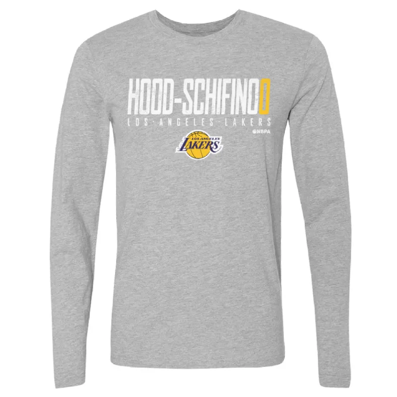 Jalen Hood-Schifino Los Angeles Lakers Elite WHT sold by 500 Level