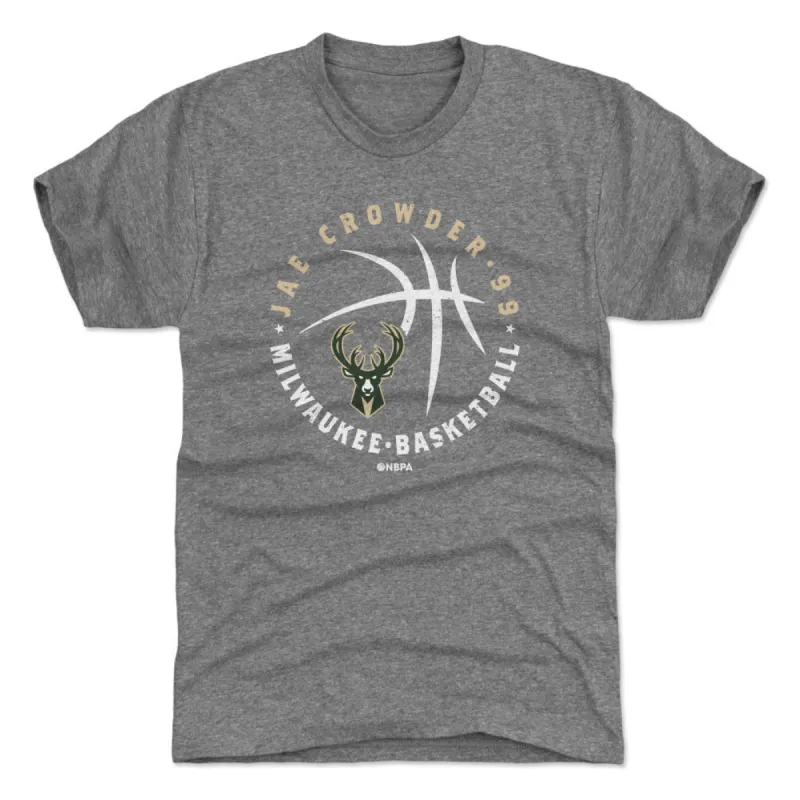 Jae Crowder Milwaukee Bucks Player Ball WHT sold by 500 Level