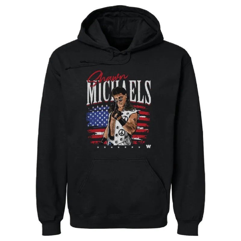 Shawn Michaels American Flag WHT sold by 500 Level