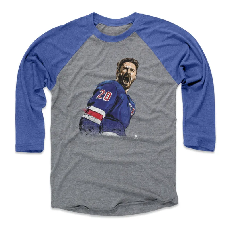 Chris Kreider New York R Illustration WHT sold by 500 Level