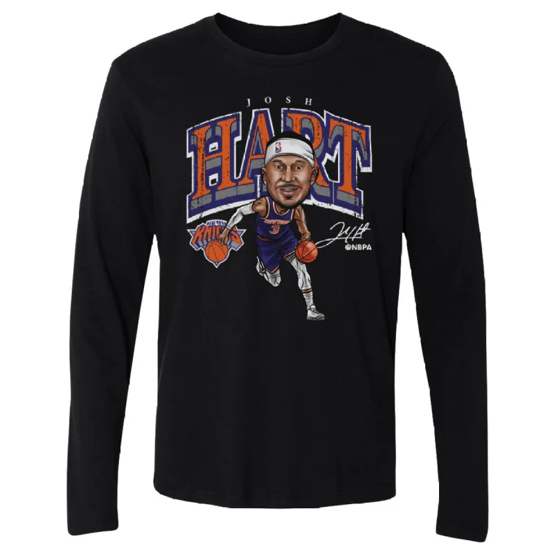 Josh Hart New York Knicks Cartoon WHT sold by 500 Level